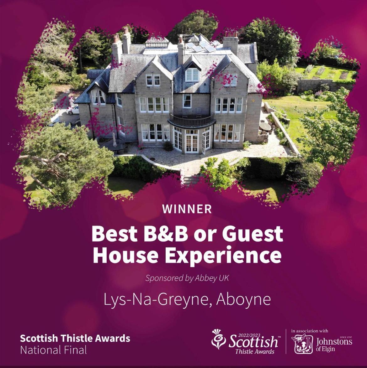 Lys-Na-Greyne Bed & Breakfast Aboyne Dış mekan fotoğraf